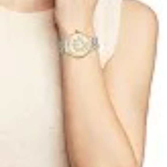 NWT MICHELE Serein Mid Two-Tone Diamond Watch - Picture 8 of 10